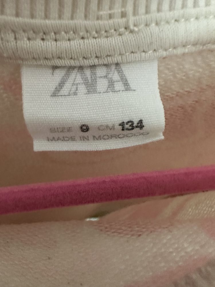 Zara komplet dresowy bluza i krótkie spodenki