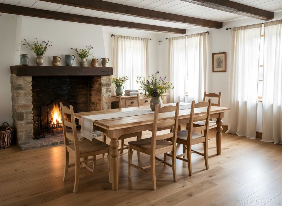 Stół dębowy BAROKOWY SZYK – elegancja w klasycznym wydaniu | 100% DĄB