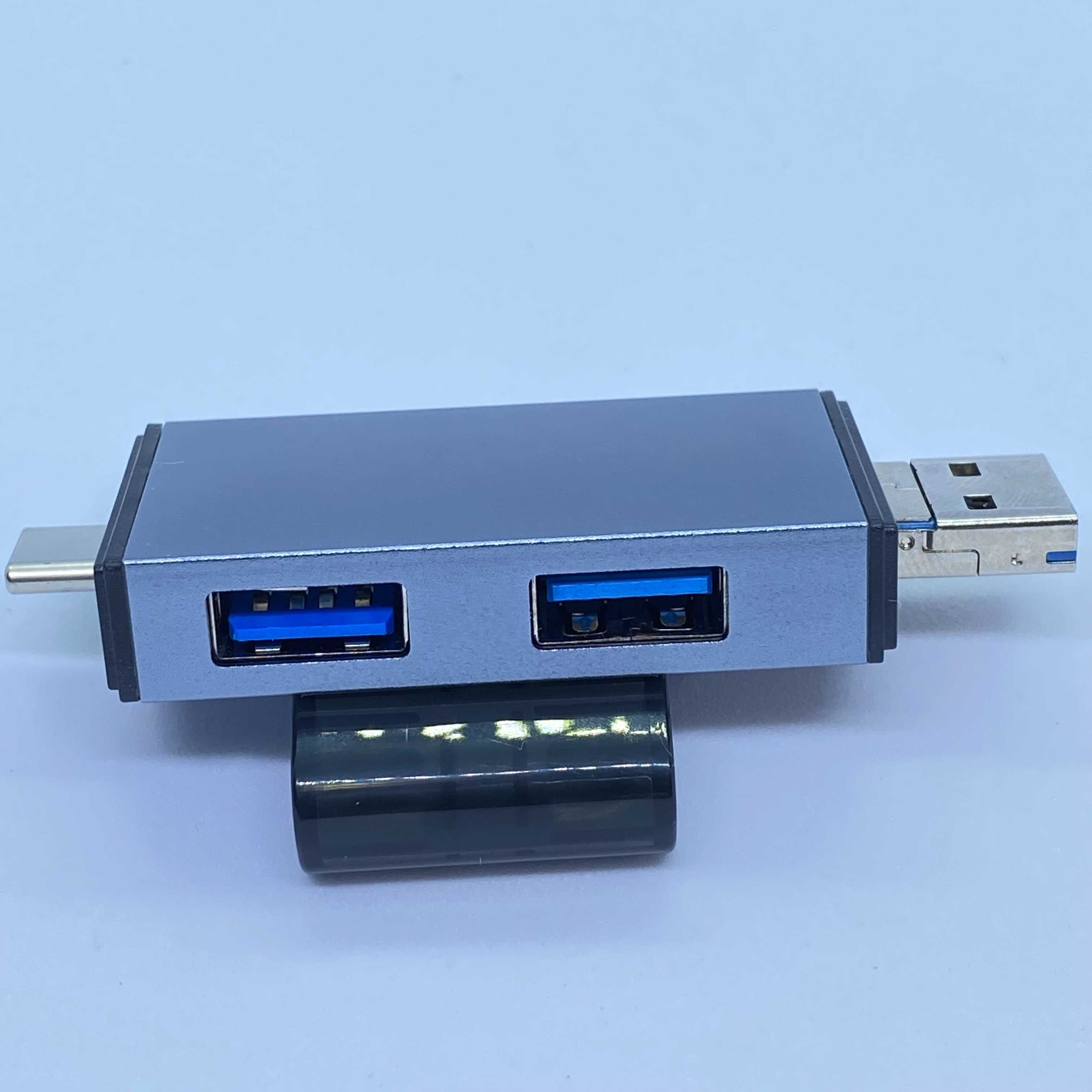 Швидкісний картрідер 7 в 1 USB 3.0 для зчитування TF та SD-карт