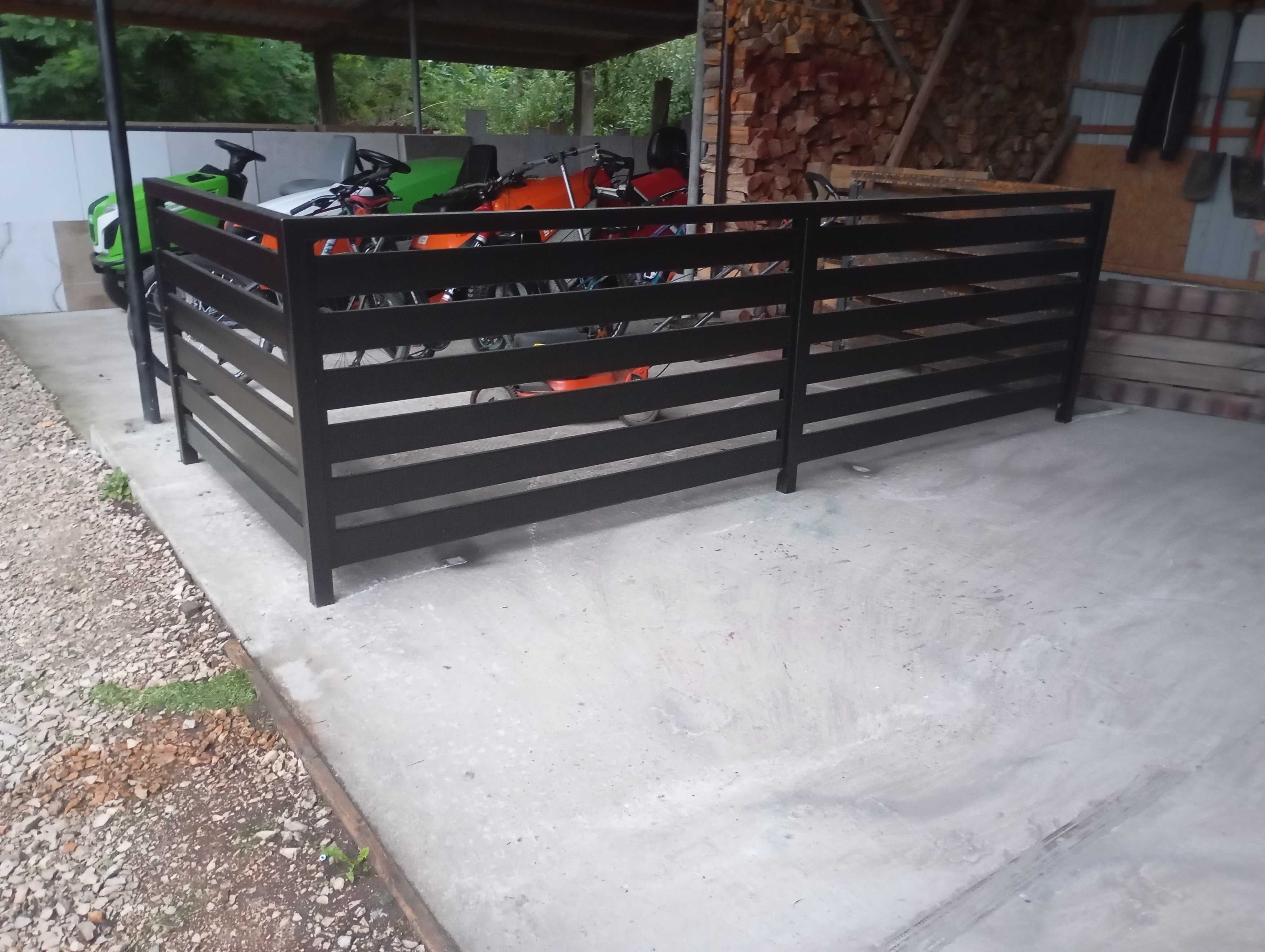 Balustrada balkonowa panelowa profil 2 mm grubości