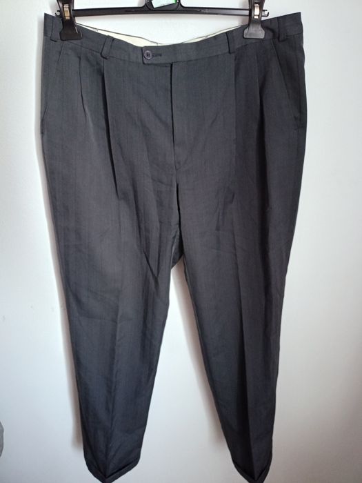 Spodnie męskie garniturowe