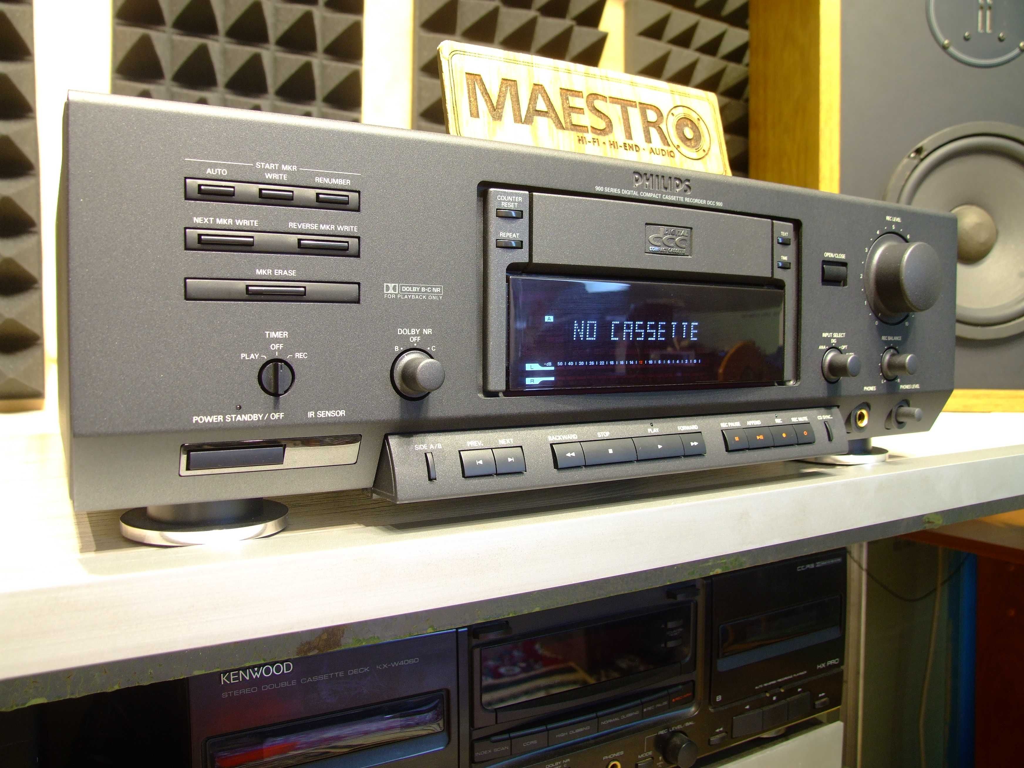 Касетна дека Philips DCC 900. Колекційний стан. 9 кг. Без передплати