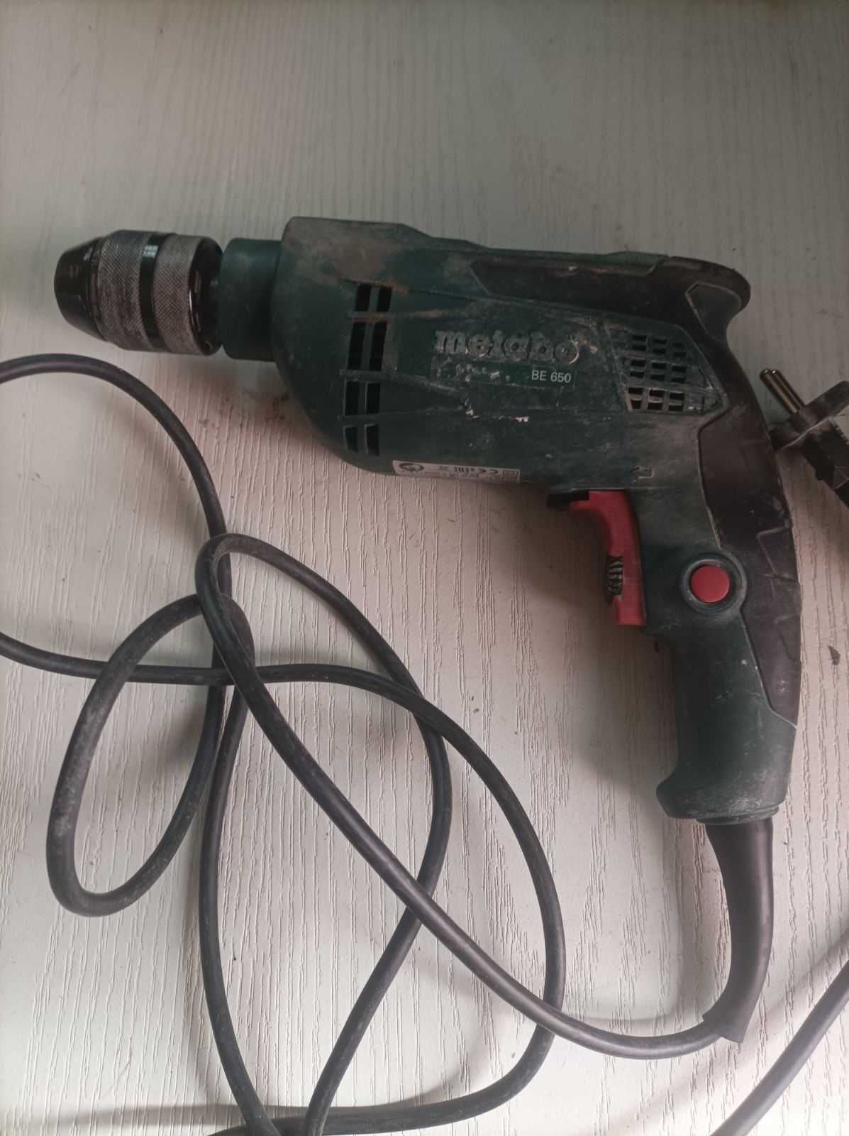 Электродрель metabo 650-1600грн