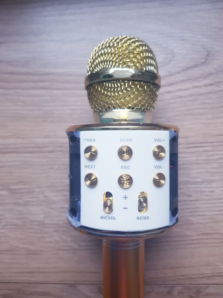 Mikrofon Bezprzewodowy Karaoke Głośnik Bluetooth