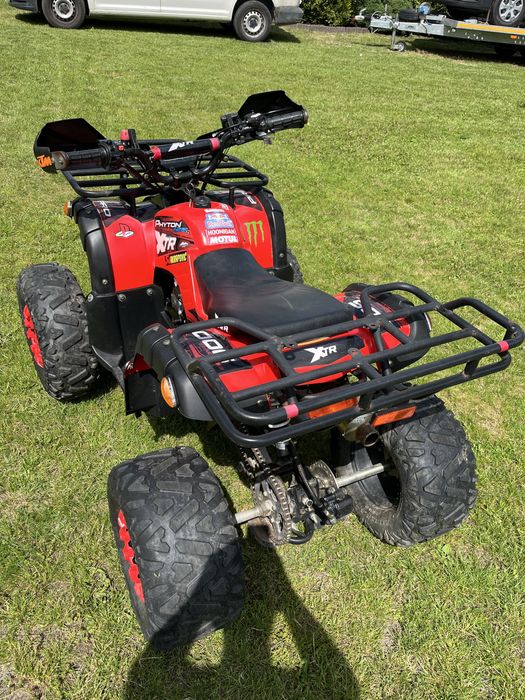 Quad 125 1+1 XTR Phyton kola 8 cali, LED. Mozliwy transport