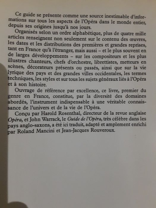 Guia da Ópera/ História da Música Portuguesa/ Operas of Wagner