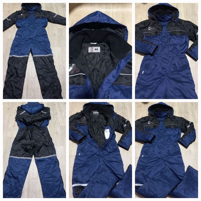 Очень Крутой Зимний Рабочий Комбинезон 48-50р. М-L.  Leijona.