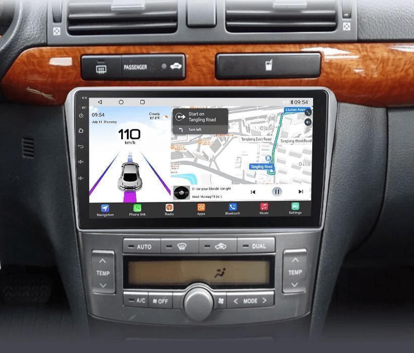 Radio Android Toyota Avensis T25 od 2002 - 2008 2GB, 32GB z CarPlay
