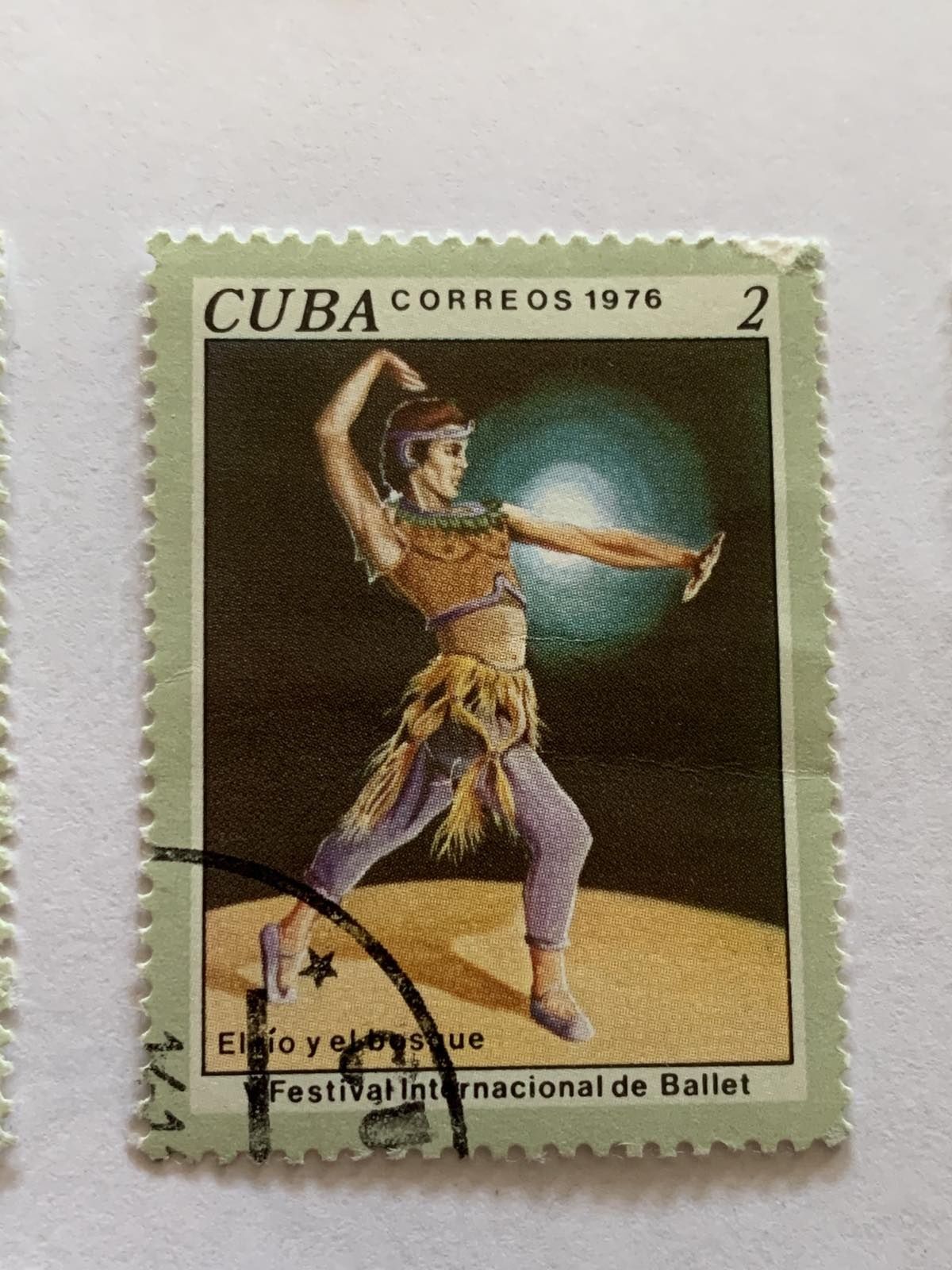 Марки почтовые CUBA correos 1976. Набор 6 шт.