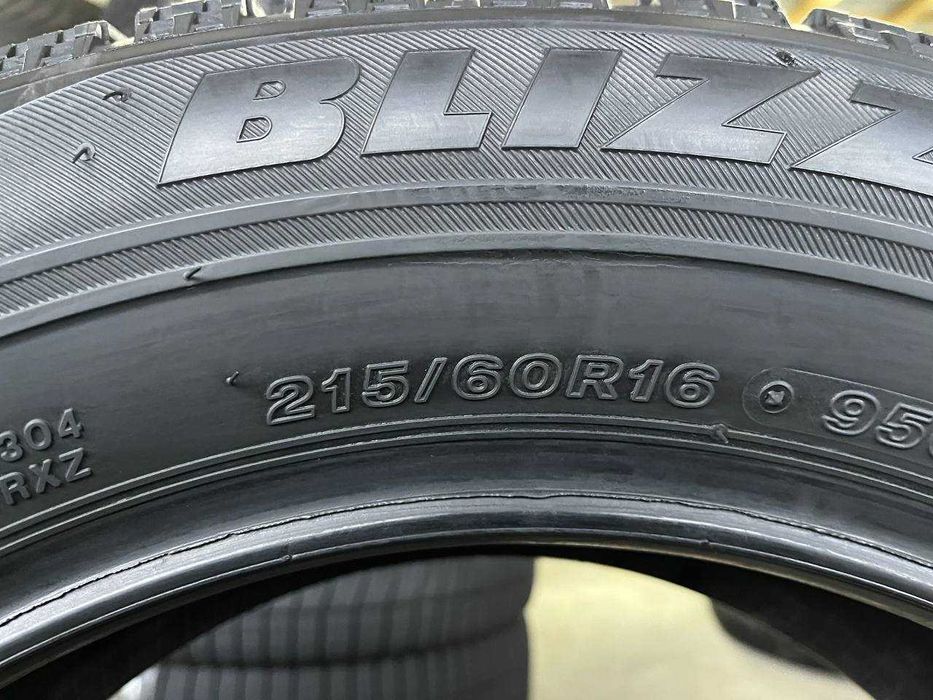 Шини вживані зимові 215/60 R16 BRIDGESTONE BLIZZAK VRX