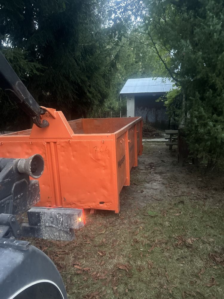 Wynajem kontenerów, wywóz odpadów i gruzu
