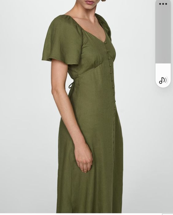 Nowa sukienka mango lato XXL len/ bawełna