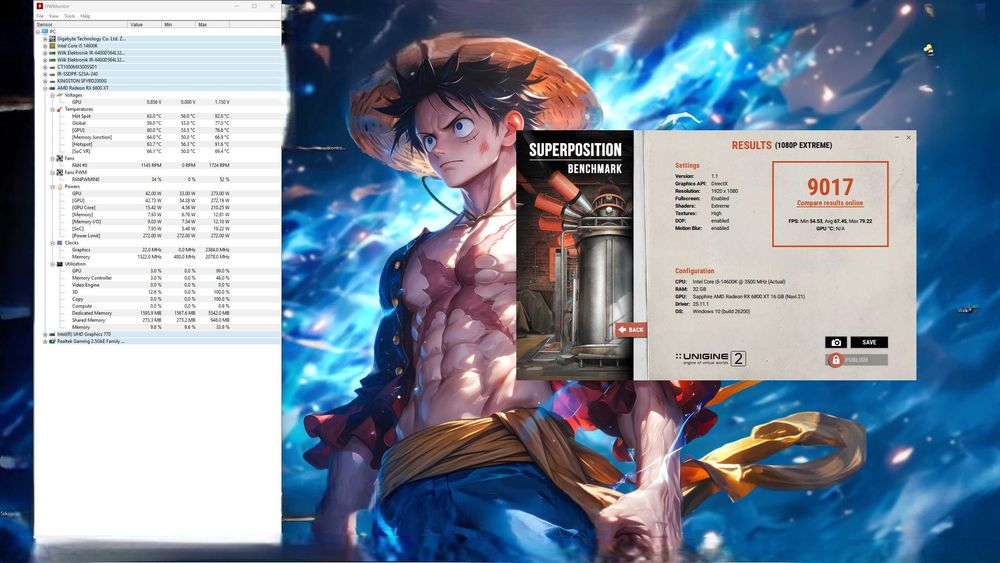 Karta Graficzna: Sapphire PULSE AMD Radeon RX 6800 XT 16 GB GDDR6
