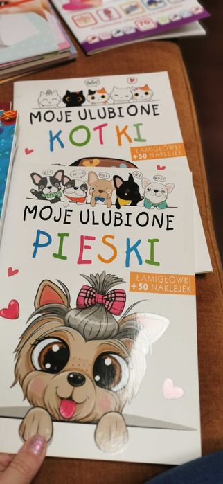 Kolorowanki, łamigłówki
