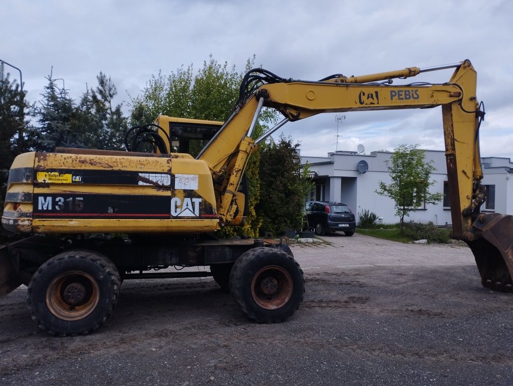 Koparka Kołowa Cat 315 M Volvo Jcb Atlas Rok 1996