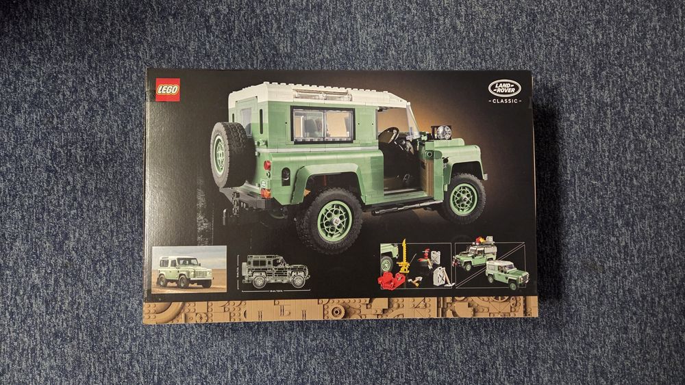 Nowe LEGO 10317 ICONS Land Rover Classic Defender 90
