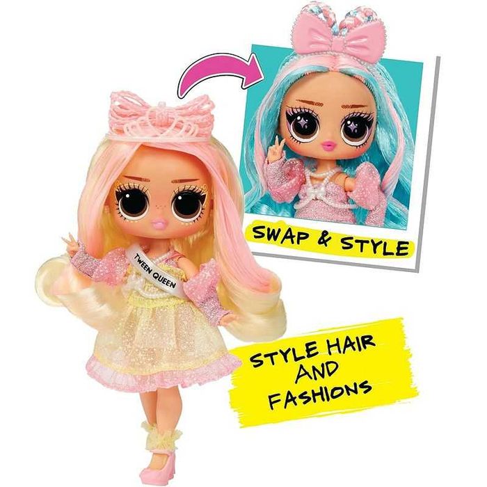 Две куклы Лол в одной! LOL Tweens Swap Braids 2-Waves Winnie