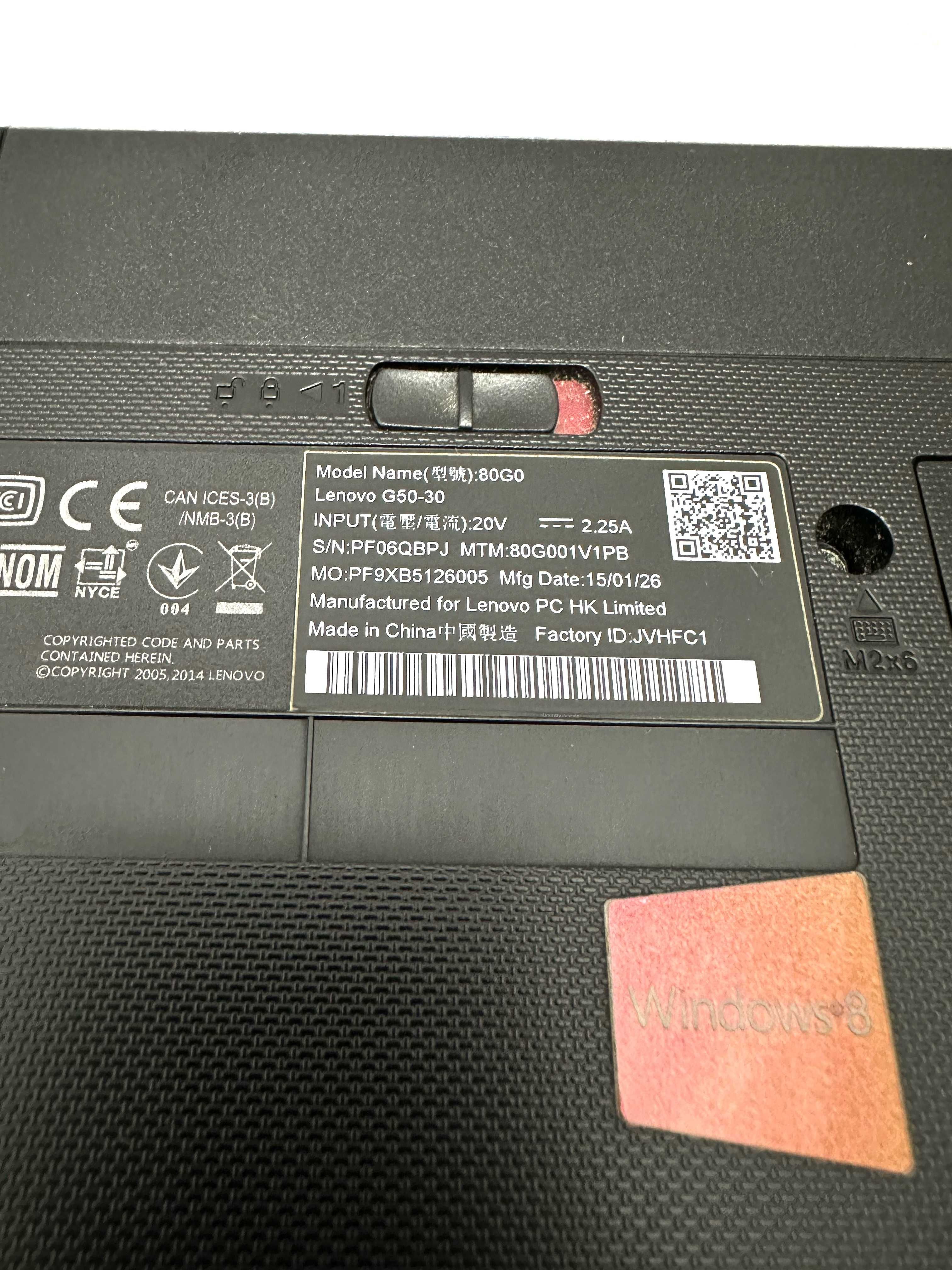 Laptop Lenovo G50-30