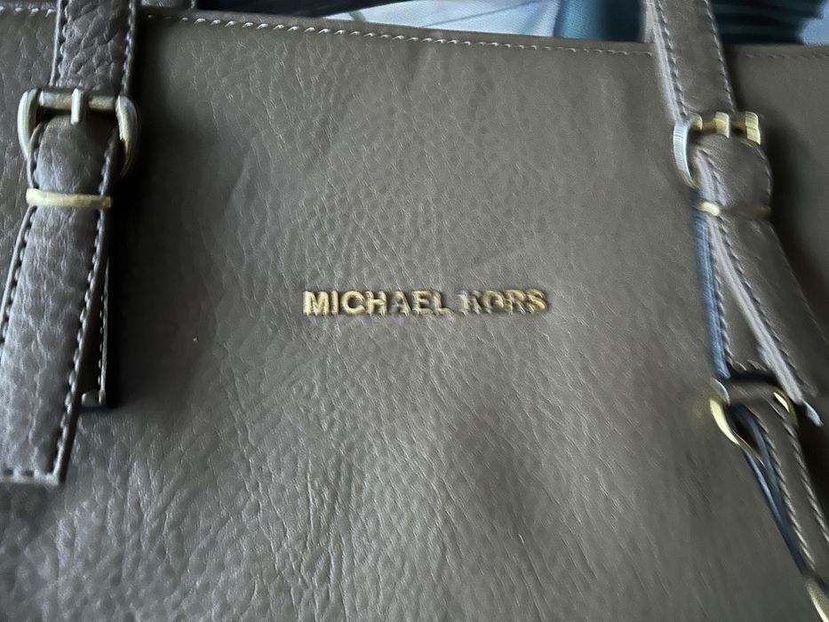 Torba shoperka kolor khaki