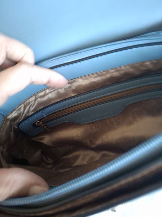 Puccini torebka listonoszka na ramię niebieska