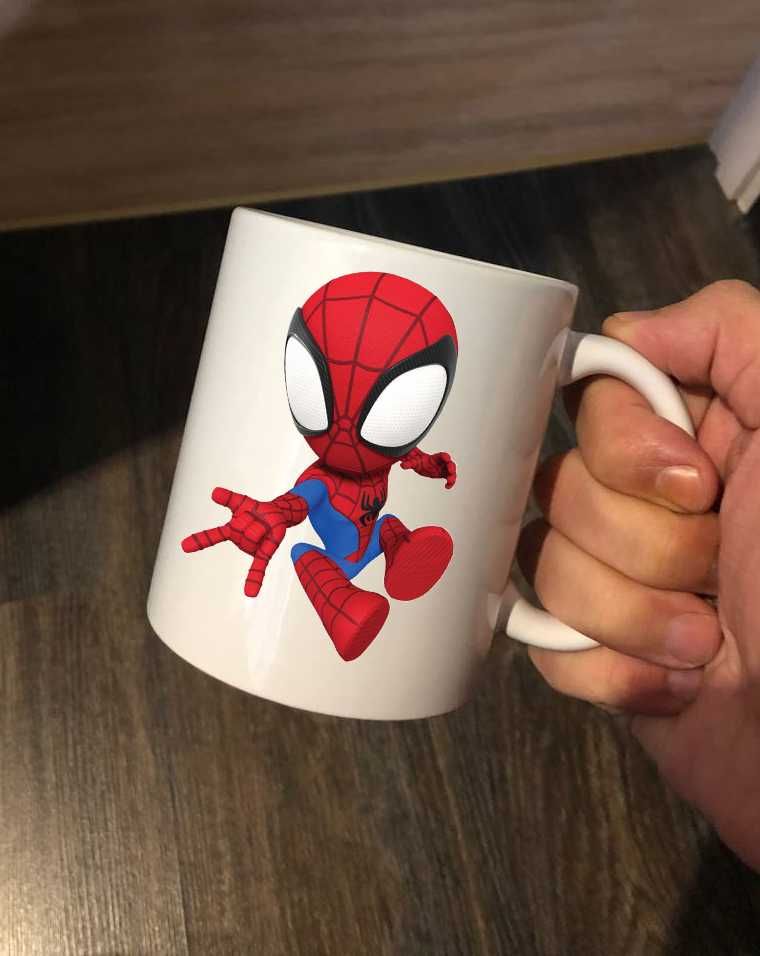 Чашка з зображенням супергероя Человек-паук,людина-паук,SpiderMan