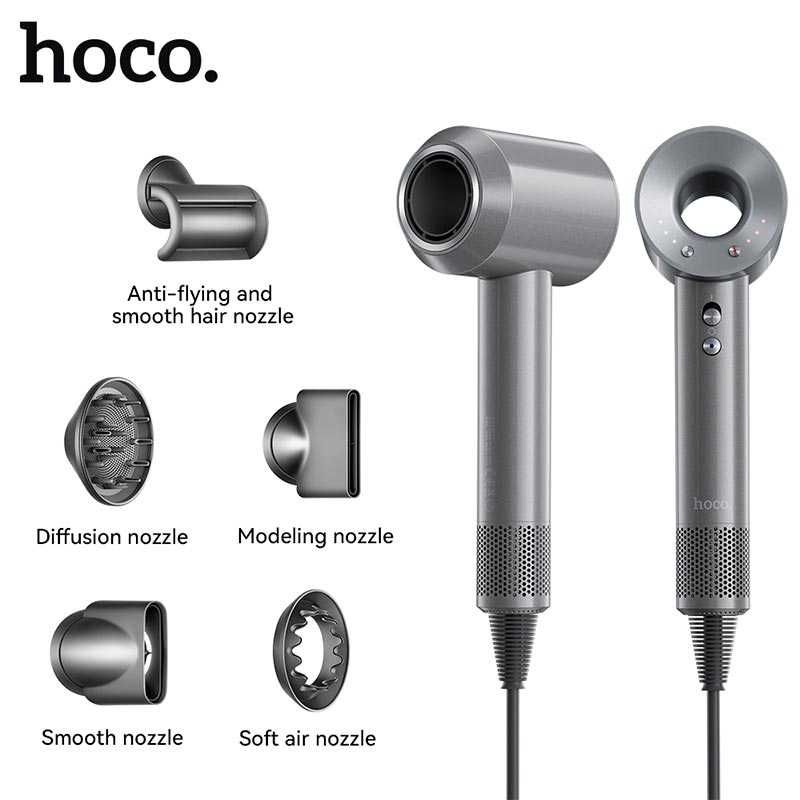Фен HOCO DAR31 1500W Wave high-speed negative ion hair care hair dryer