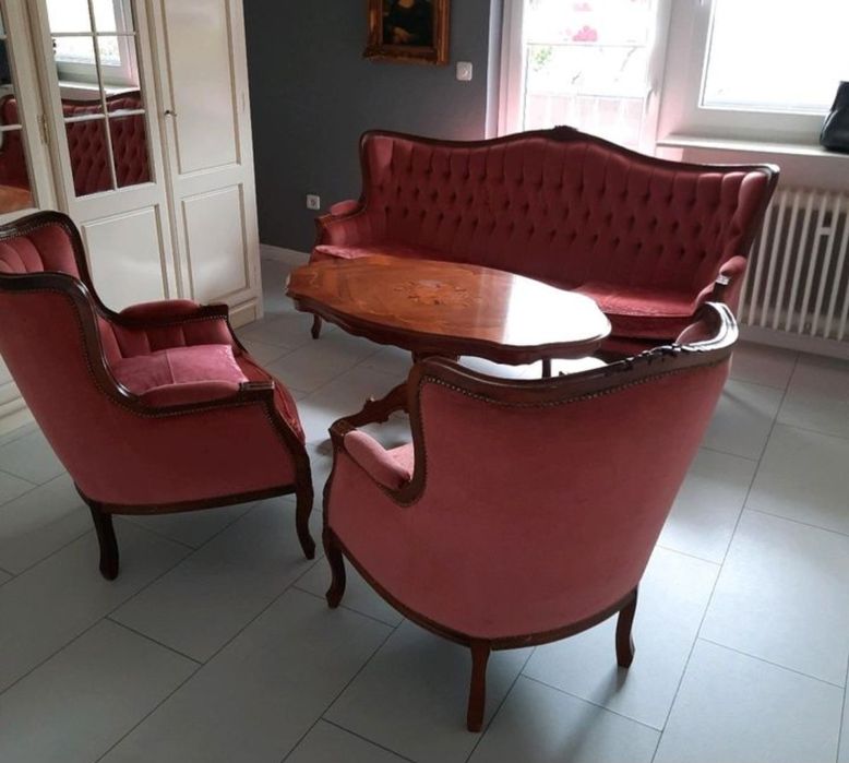 Zestaw wypoczynkowy ludwikowski