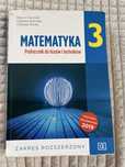 * NIEAKTUALNE* Matematyka 3. Podręcznik, zakres rozszerzony.