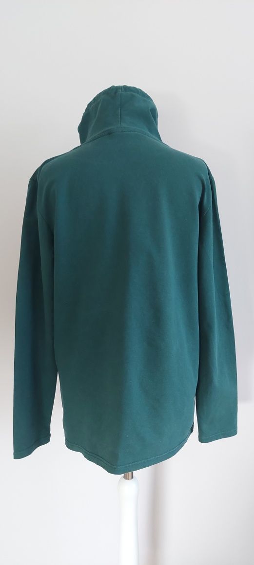 Lovemade r.S/M (L) ciemnozielona bluza ze stójką/kominem