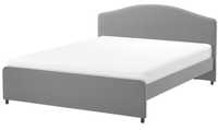Rama łóżka z materacem 140x200 IKEA HAUGA VESTEROY jak NOWE