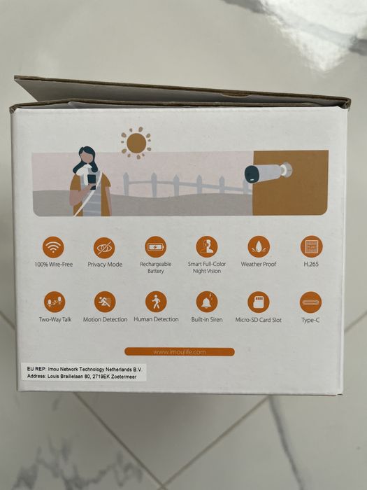 Camera de segurança exterior NOVA