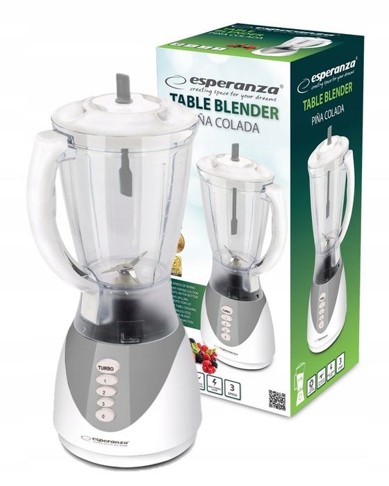 Blender Kielichowy Esperanza Bella-350 W Biały