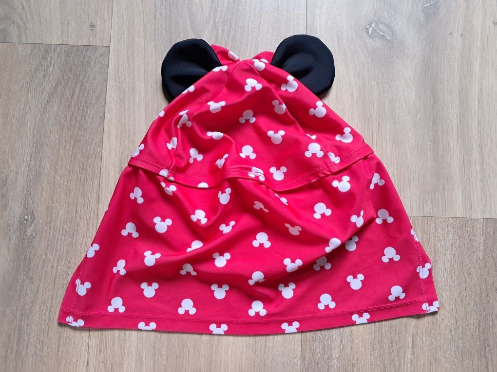 Czapka kąpielowa ochrona karku myszka minnie 4-5 lat 104-110 nad wode