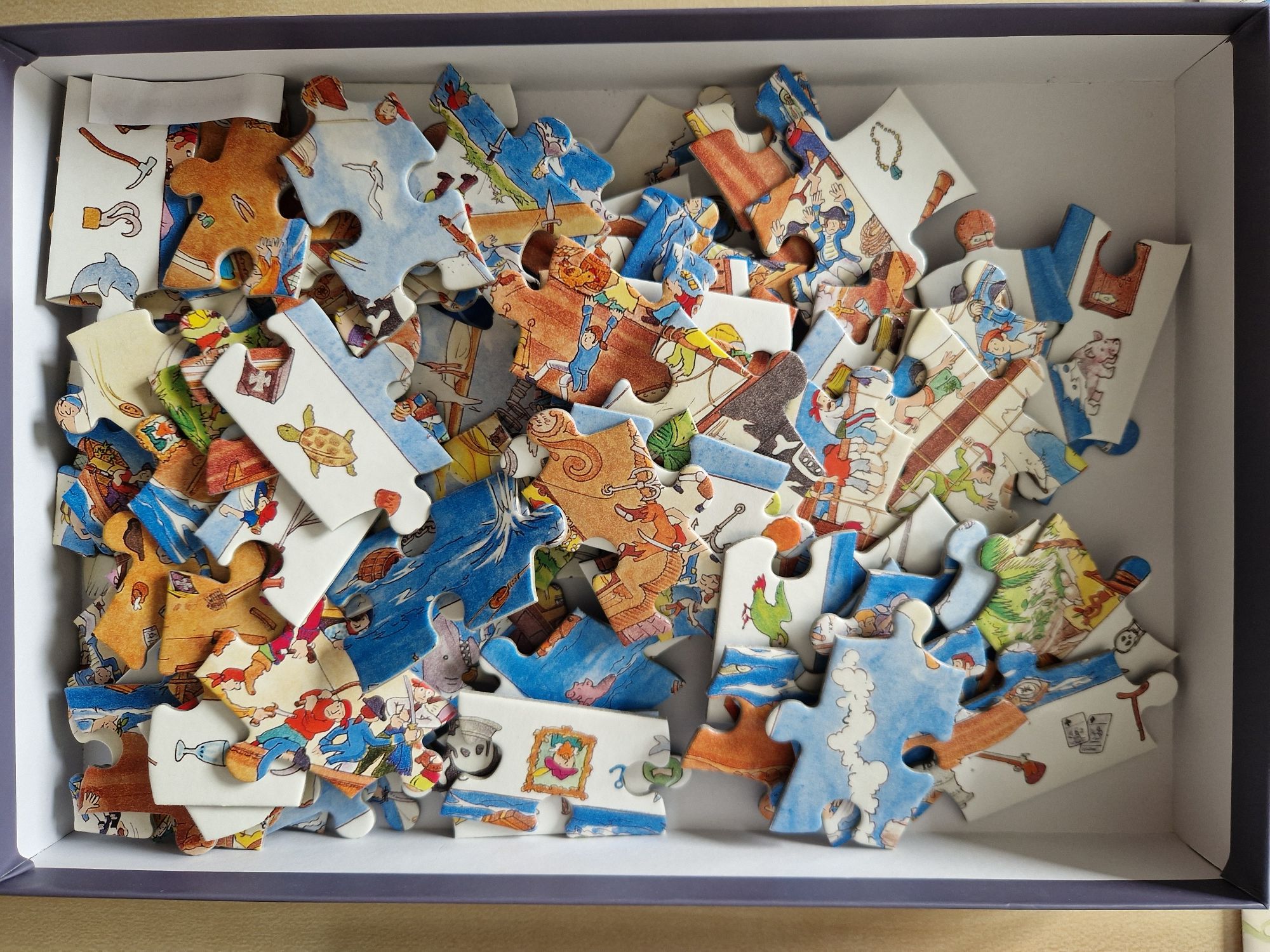 Puzzle Djeco Piraci 100 elementów 5+