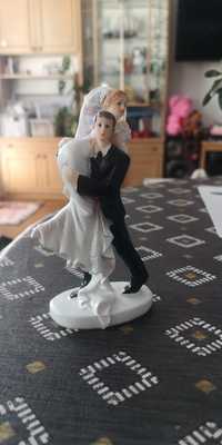 Figurka, topper na tort wesele ślub
