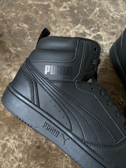 Чоловічі кросівки/черевики Puma Rebount оригінал чорні нові зима теплі