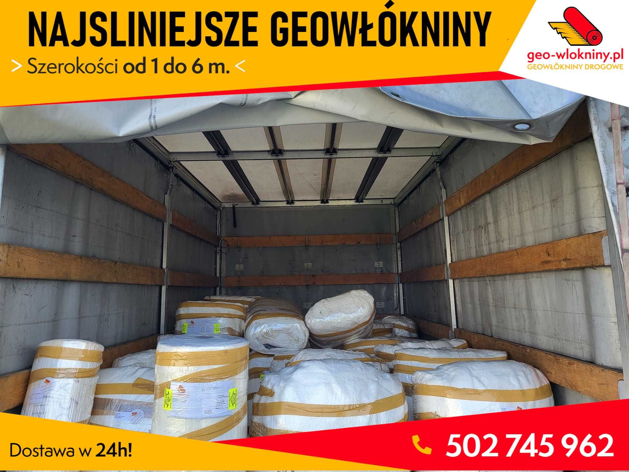 Geowłóknina Geowłókniny PP Polipropylen do 6m 200 400