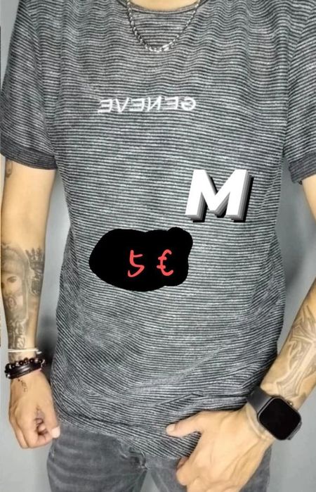 Vendo t-shirts de homem