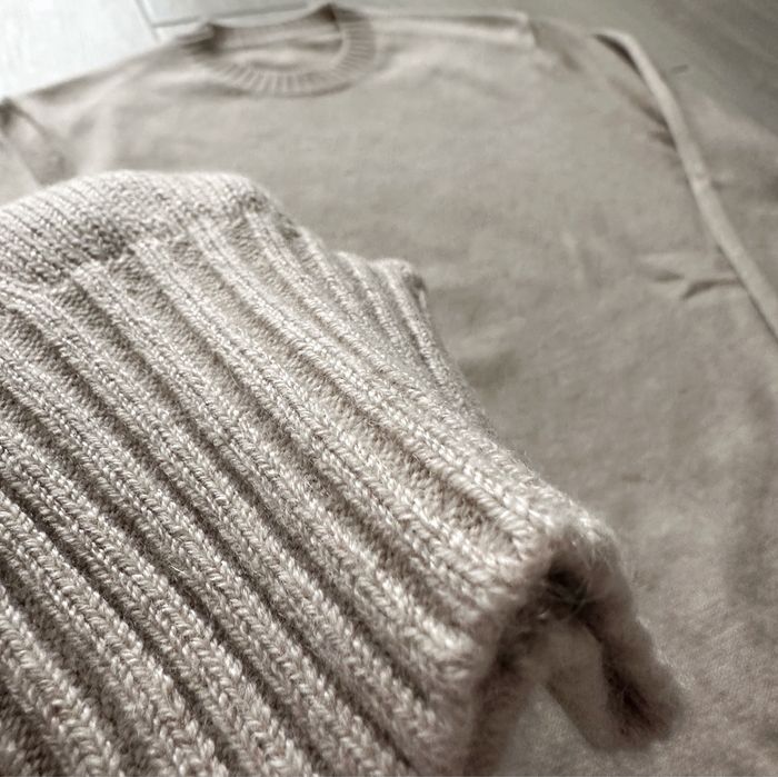 Suitsupply светр чоловічий кашемір бежевий коричневий XL