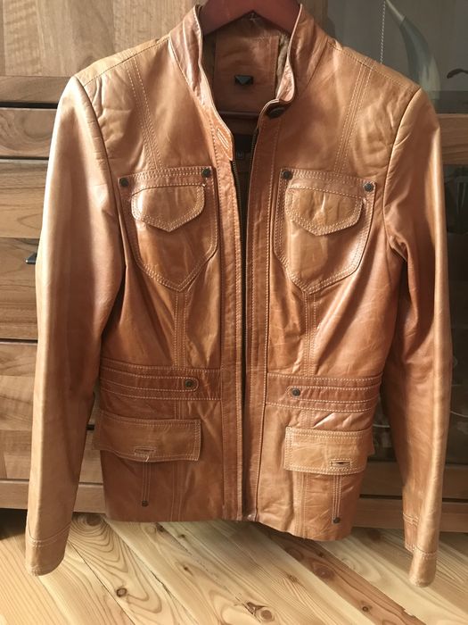 Шкіряна куртка,p.M(38)