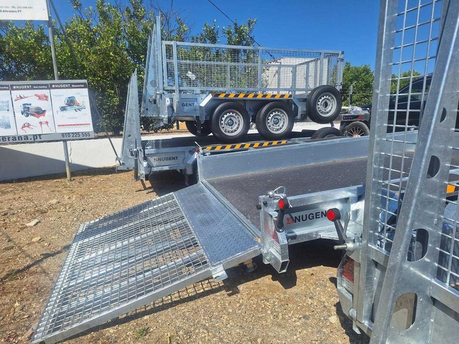 Reboque Nugent Modelo P3116H Porta Máquinas