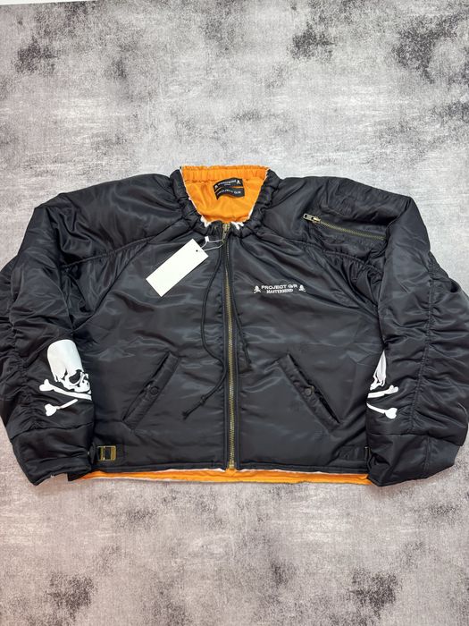 Бомбер Project G/R x MasterMind S M L ERD Oversized Fit Opium Куртка