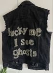 Kurtka jeansowa, custom design, r.S (46), damski M-L