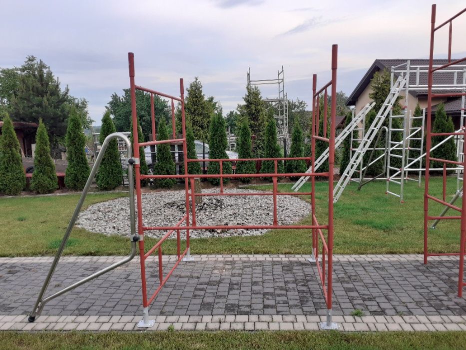 Rusztowanie Warszawskie OD RĘKI ŁÓDŹ magazyn w Łodzi- koła stopy