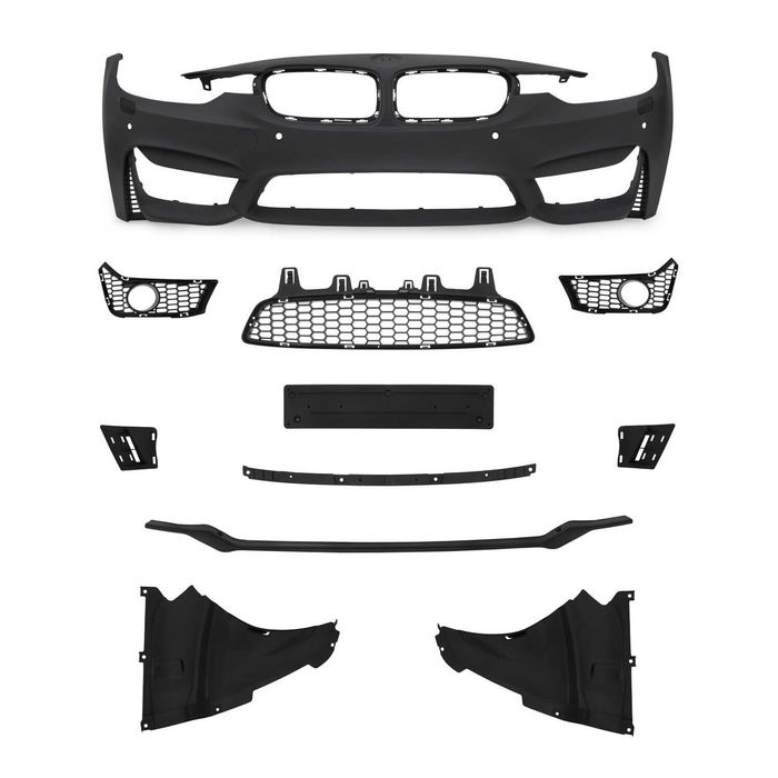 Para-choque frontal de desempenho BMW F30 F31 Look Pack M3 EVO