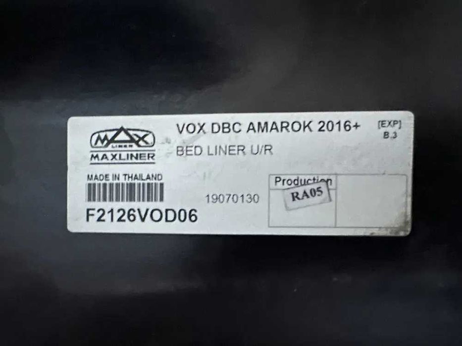 Fundo / Protecção caixa VW Amarok