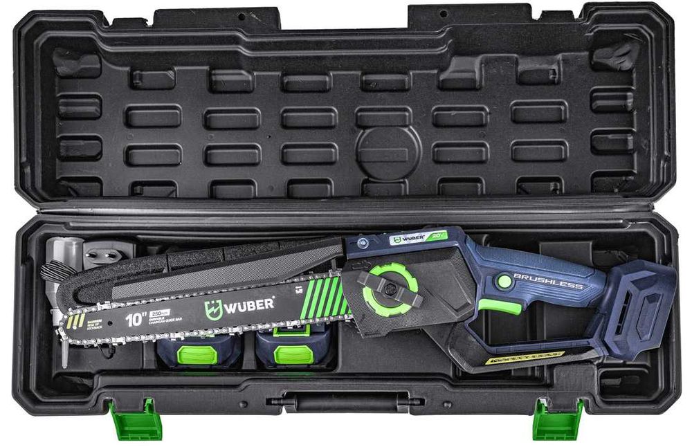 PIŁA łańcuchowa 8" 10" pilarka akumulatorowa 2x AKU 2.0 Ah 20V 2191