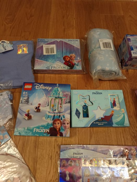 Mega zestaw prezentowy Elsa nowe zabawki Frozen święta LEGO