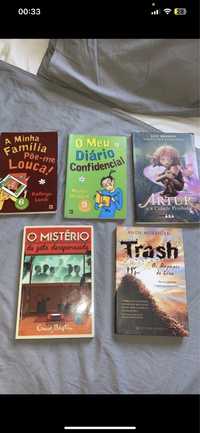 Livros de criança ou adolescente