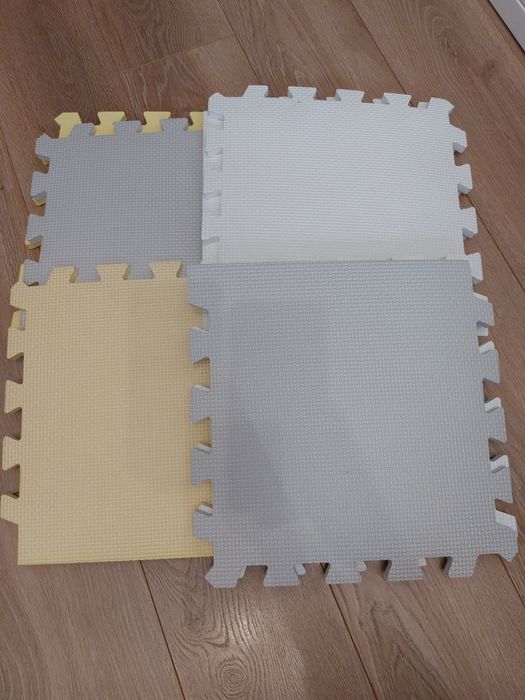 Mata Puzzle Kinderkraft Yellow